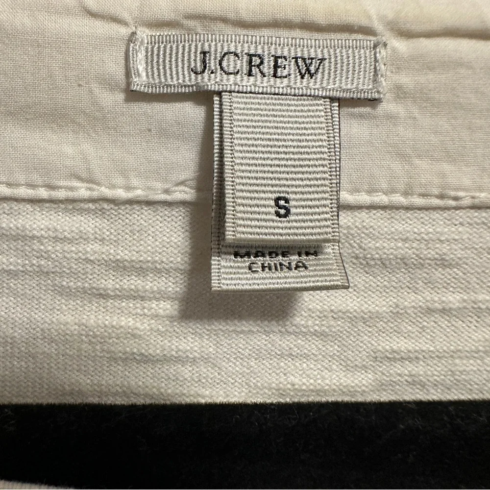 J. Crew colorblock striped nautical coastal summer shift dress Size S